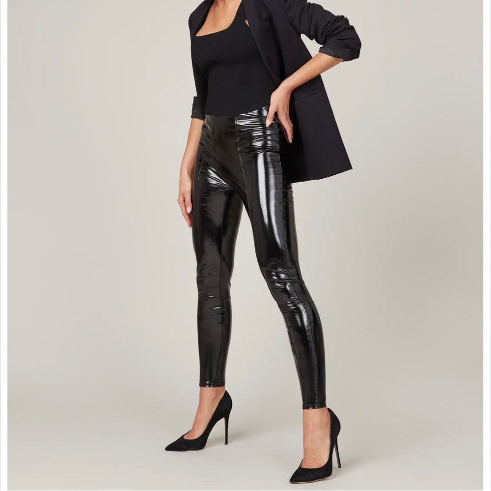 Black Spanx Leggings Size M